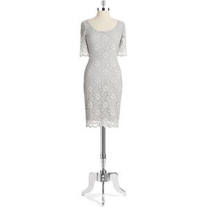 Belle Badgley Mischka | Floral Lace Bodycon Dress